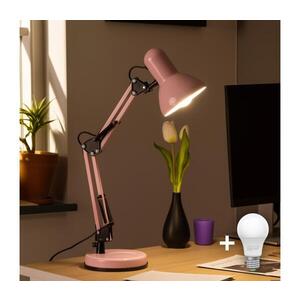 BRILAGI - LED Stolní lampa ROMERO 1xE27/10W/230V růžová BG0259 + BG0208 obraz