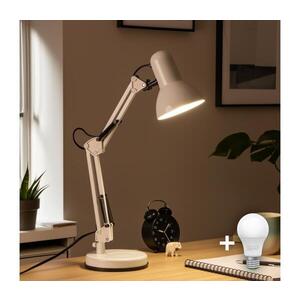 BRILAGI - LED Stolní lampa ROMERO 1xE27/10W/230V bílá BG0260 + BG0208 obraz