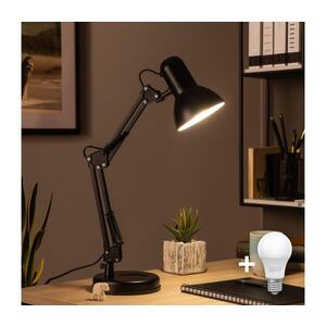 BRILAGI - LED Stolní lampa ROMERO 1xE27/10W/230V černá BG0261 + BG0208 obraz