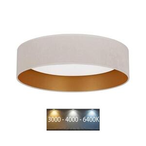 BRILAGI - LED Stropní svítidlo VELVET LED/24W/230V 3000/4000/6400K krémová/zlatá obraz
