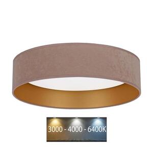 BRILAGI - LED Stropní svítidlo VELVET LED/24W/230V 3000/4000/6400K béžová/zlatá obraz