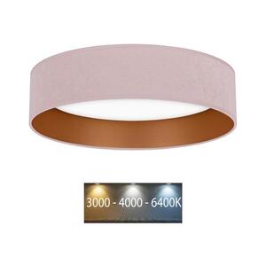 BRILAGI - LED Stropní svítidlo VELVET LED/24W/230V 3000/4000/6400K růžová/zlatá obraz