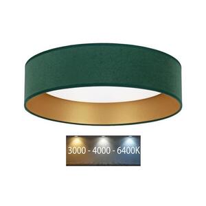 BRILAGI - LED Stropní svítidlo VELVET LED/24W/230V 3000/4000/6400K zelená/zlatá obraz