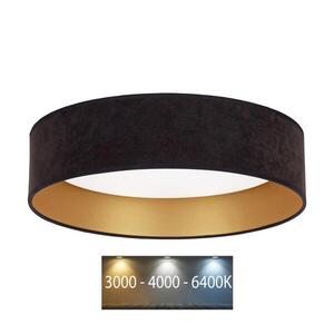 BRILAGI - LED Stropní svítidlo VELVET LED/24W/230V 3000/4000/6400K černá/zlatá obraz