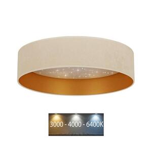 BRILAGI - LED Stropní svítidlo VELVET STAR LED/24W/230V pr. 40 cm krémová/zlatá obraz