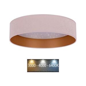 BRILAGI - LED Stropní svítidlo VELVET STAR LED/24W/230V pr. 40 cm růžová/zlatá obraz