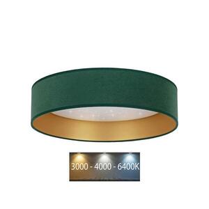 BRILAGI - LED Stropní svítidlo VELVET STAR LED/24W/230V pr. 40 cm zelená/zlatá obraz