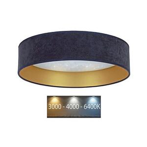 BRILAGI - LED Stropní svítidlo VELVET STAR LED/24W/230V pr. 40 cm modrá/zlatá obraz