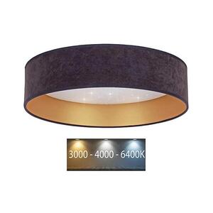 BRILAGI - LED Stropní svítidlo VELVET STAR LED/24W/230V pr. 40 cm šedá/zlatá obraz