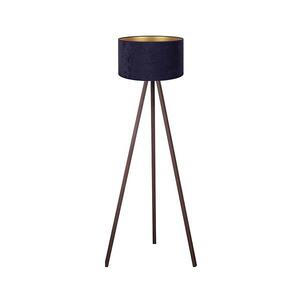 BRILAGI - Stojací lampa VELVET 1xE27/60W/230V hnědá/modrá AS0464+DU82467 obraz