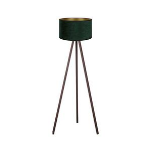 BRILAGI - Stojací lampa VELVET 1xE27/60W/230V hnědá/zelená AS0464+DU82474 obraz