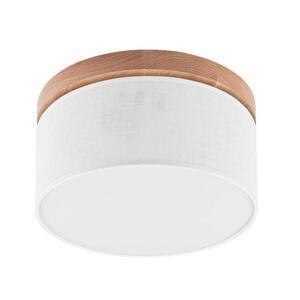 BRILAGI - LED Stropní svítidlo BELLADONNA 1xE27/15W/230V pr. 30 cm bílá/dub 0507 obraz