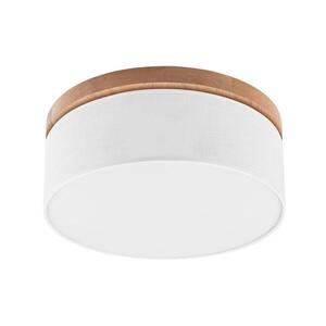 BRILAGI - LED Stropní svítidlo BELLADONNA 2xE27/15W/230V pr. 40 cm bílá/dub 0508 obraz