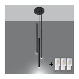 BRILAGI - LED Lustr na lanku DRIFA 3xG9/4W/230V černá BR.0471 obraz
