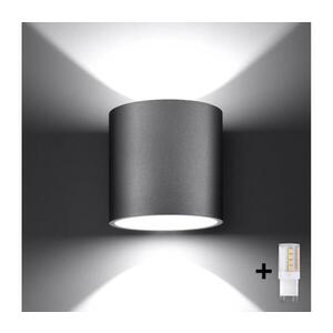 BRILAGI - LED Nástěnné svítidlo FRIDA 1xG9/4W/230V šedá BR.0049 obraz
