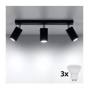 BRILAGI - LED Bodové svítidlo ASMUS 3xGU10/7W/230V černá BR.0093 obraz