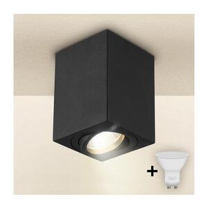 BRILAGI - LED Bodové svítidlo MIA 1xGU10/30W/230V 100x80 mm černá WD303-B-OEM obraz