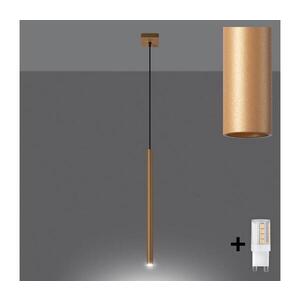 BRILAGI - LED Lustr na lanku DRIFA 1xG9/4W/230V zlatá BR.1170 obraz