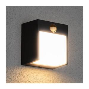 BRILAGI-LED Venkovní nástěnné svítidlo se senzorem TERNI LED/12W/230V černá IP44 WO-HR60421S-OEM obraz