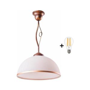 BRILAGI - LED Lustr na tyči ANTICO 1xE27/60W/230V bronz patina 8590828606628 obraz