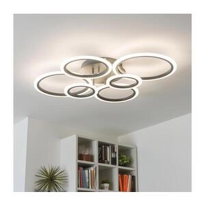 BRILAGI-LED Stmívatelný přisazený lustr ORBITS LED/85W/230V 3000-6500K antr + DO BG-J3323/S obraz
