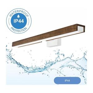 BRILAGI-LED Koupelnové osvětlení zrcadla WOODY MIRROR LED/12W/230V IP44 dub/bílá 8590828607519 obraz