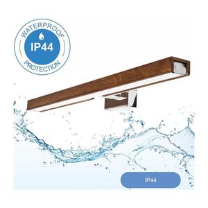 BRILAGI-LED Koupelnové osvětlení zrcadla WOODY MIRROR LED/12W/230V IP44 dub/chro 8590828607564 obraz
