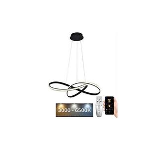 BRILAGI - LED Stmívatelný lustr na lanku COSMOWAVE LED/70W/230V černá + DO BG-J4331/B obraz