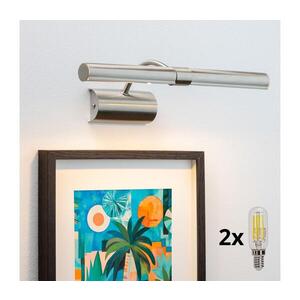 BRILAGI - LED Obrazové svítidlo DANAE 2xE14/4W/230V 3000K matný chrom BG0810+2xAI0848 obraz