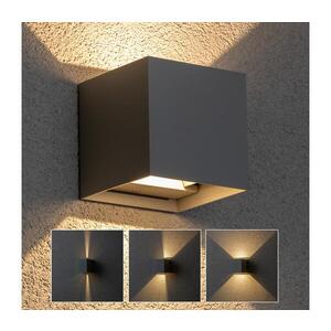 BRILAGI - LED Venkovní nástěnné svítidlo CUBE LED/6W/230V šedá IP54 WO-HR60432-LED-OEM-SA obraz