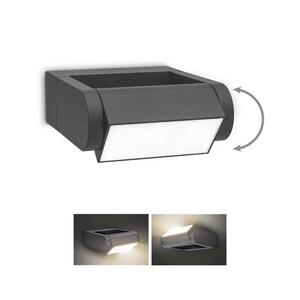 BRILAGI - LED Venkovní nástěnné svítidlo CROTONE LED/7W/230V antracit IP54 WO-HR60441-OEM-ANT obraz