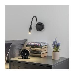 BRILAGI - LED Flexibilní nástěnná lampa MAYA LED/3W/230V 4000K černá BRI078 obraz