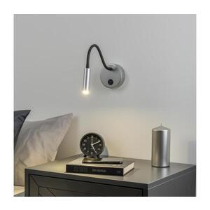 BRILAGI - LED Flexibilní nástěnná lampa MAYA LED/3W/230V 4000K stříbrná BRI082 obraz