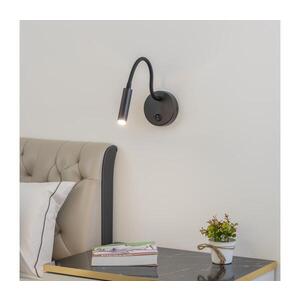 BRILAGI - LED Stmívatelná flexibilní nástěnná lampa MAYA 1xG9/4W/230V černá BRI085 obraz