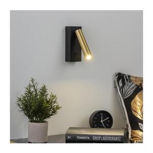 BRILAGI - LED Nástěnné bodové svítidlo MAYA LED/3W/230V 4000K černá/zlatá BRI090 obraz