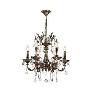 BRILAGI - Lustr na řetězu CLASSIC 6xE14/60W/230V mosaz BG71313 obraz