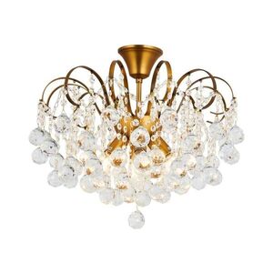 BRILAGI - Přisazený lustr CRYSTAL 6xE14/60W/230V bronzová BG71336 obraz