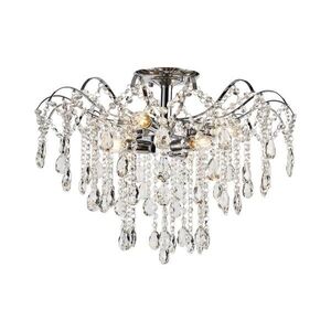 BRILAGI - Přisazený lustr CRYSTAL 6xE14/60W/230V lesklý chrom BG71342 obraz