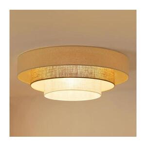 BRILAGI-LED Stropní svítidlo DENVER LUNETA LED/12W/230V pr. 60 cm béžová/krémová 608022 obraz