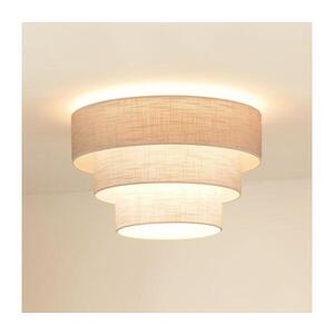 BRILAGI - Stropní svítidlo ALASKA LUNETA 1xE27/15W/230V pr. 45 cm šedá/krémová 608084 obraz