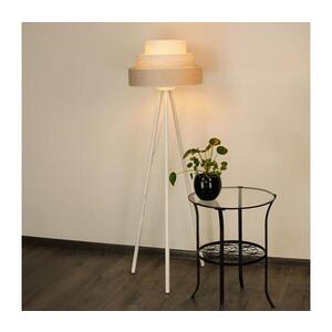 BRILAGI - Stojací lampa ALASKA LUNETA 1xE27/15W/230V šedá/krémová 608121 obraz