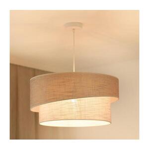 BRILAGI - Lustr na lanku DOVER SHINE 1xE27/15W/230V pr. 50 cm šedá/krémová 608145 obraz