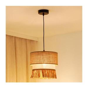 BRILAGI - Lustr na lanku WINNETOU BOHO 1xE27/15W/230V pr. 25 cm hnědá/krémová 608787 obraz