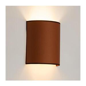 BRILAGI - Nástěnné svítidlo SEMI 1xE27/15W/230V pr. 20 cm hnědá 608947 obraz