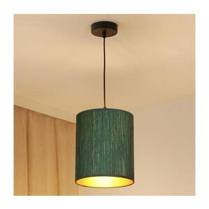 BRILAGI - Lustr na lanku BOSTON ROLLER 1xE27/15W/230V pr. 21 cm zelená/zlatá 609074 obraz