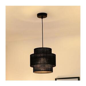 BRILAGI - Lustr na lanku SPACE YUTE 1xE27/15W/230V pr. 25 cm černá 609197 obraz