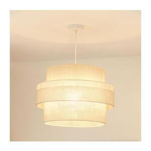 BRILAGI - Lustr na lanku SPACE YUTE 1xE27/15W/230V pr. 50 cm krémová/bílá 609258 obraz