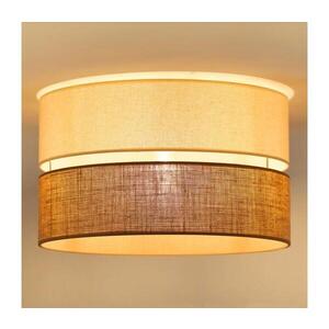 BRILAGI - Stropní svítidlo ROYAL YUTE 1xE27/15W/230V pr. 40 cm béžová/krémová 609609 obraz