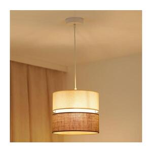 BRILAGI - Lustr na lanku ROYAL YUTE 1xE27/15W/230V pr. 25 cm béžová/krémová 609630 obraz