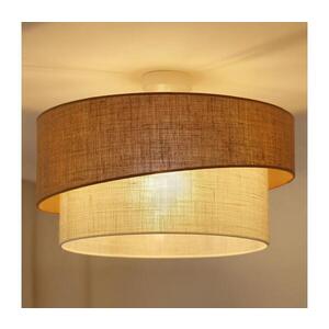 BRILAGI - Přisazený lustr SHINE 1xE27/15W/230V pr. 50 cm béžová/krémová 609678 obraz